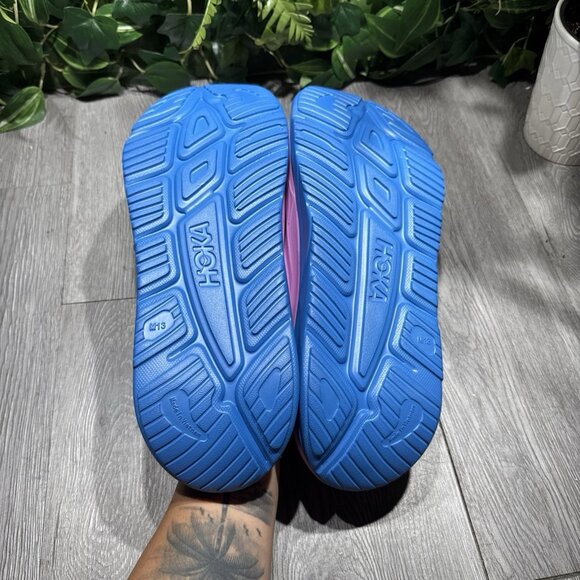 Hoka Ora Recovery Slide 3  Men 13 Cyclamen Coastal Sky 1135061-CCSK